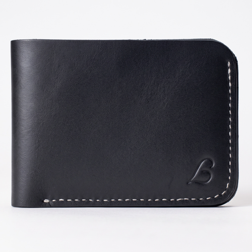 Genuine Handmade Full Grain Leather Bifold Wallet for Men, Slim, Natural, Compact, Classy, Convenient